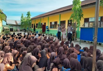 Satlantas Polres Aceh Timur Tanamkan Disiplin Berlalu Lintas Kepada Anak Usia Dini