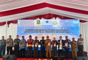 Lapas Cilegon Hadiri Peresmian Pojok Baca Digital di Kejari  