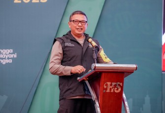Kapolda Sumut, Irjen Pol Agung Setya Imam Effendi, menghadiri kegiatan rapat koordinasi Pembangunan Sumut bersama Forkopimda di Hotel Santika, Rabu (13/12)
