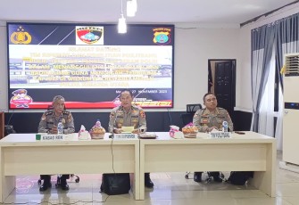 Tim Supervisi dan Penelitian Puslitbang Polri Kunjungi Polrestabes Medan Bahas Pencegahan Terorisme