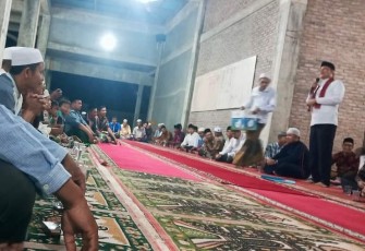 Wabup Sabar AS saat Safari Ramadhan di Mesjid Al Azhar Kauman Selatan