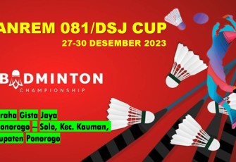 Danrem 081/DSJ Cup Siap Digelar di Ponorogo
