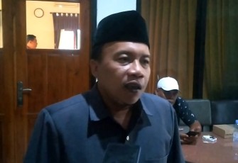  Doding Rahmadi, Wakil Ketua DPRD Kabupaten Trenggalek, saat dikonfirmasi setelah rapat Paripurna, pandangan umum fraksi - fraksi terhadap LKPj Bupati Trenggalek tahun anggaran 2022, Rabu (21/6/2023)
