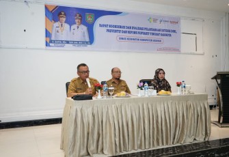 Pemkab Menggelar Rapat Koordinasi Teknis dan evaluasi Pelaksanaan Deteksi Dini, Preventif, dan Respon Penyakit Tingkat Kabupaten Asahan