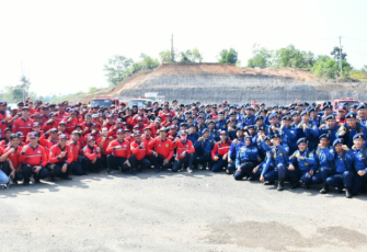 Pengukuhan Relawan Pemadam Kebakaran Kota Bengkulu