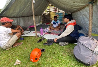 Para pengungsi Gempa Donggala