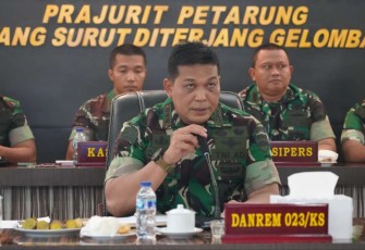 Danrem 023 KS Kolonel Inf Dodi Triwinarto 
