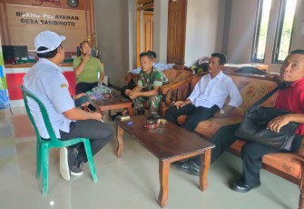 Kebersamaan bersama warga binaan melalui komsos 