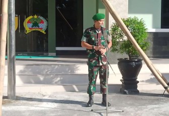 Dandim 0807/Tulungagung Letkol Czi Nooris Agus Rinanto 