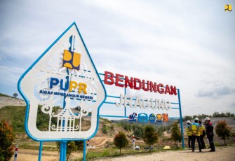 Bendungan Jragung di Kabupaten Semarang Provinsi Jawa Tengah 