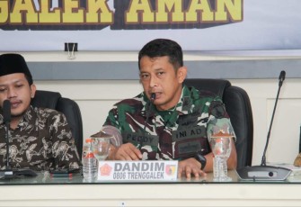 Dandim 0806/Trenggalek Letkol Kav Peddy Adi Prasetyo 