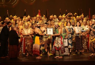 Rekor MURI Pagelaran Wayang Orang Pandawa Boyong 