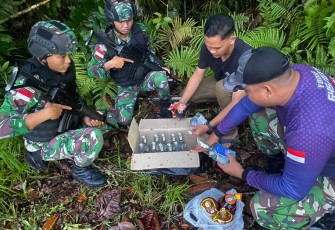 Miras ilegal di jalan tikus perbatasan 