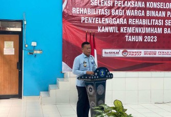 Seleksi Konselor Rehabilitasi Sosial