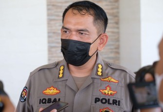 Kabid Humas Polda Jateng Kombes Pol Iqbal Alqudusy saat memberikan keterangan pers 