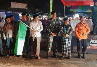 Keberangkatan Rombongan Jamaah NU Menuju Sidoarjo