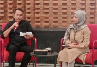 Kakanim Kediri saat Gelar Ngontes di Okui Cafe