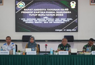 RAT Primkop Kartika Kawal Samudera Tutup Buku Tahun 2022