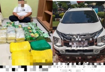 Barang bukti kasus narkoba