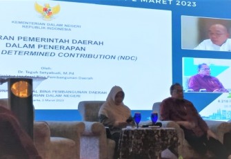 Rapat Teknis Nasional Pengendalian Perubahan Iklim di Jakarta 