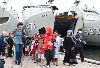 Trauma healing anak korban kebakaran depo Pertamina Plumpang 