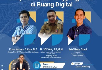 Webinar di SMPN 7 Kotabumi Lampung