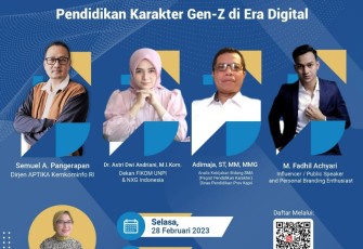 Webinar Literasi Digital di Seluruh SMA Kepulauan Riau