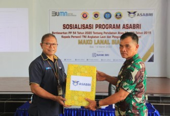 Sosialisasi ASABRI di Lanud Biak