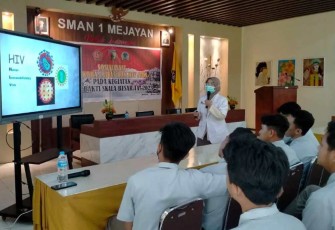 Sosialisasi Bahaya Narkoba di SMAN 1 Mejayan