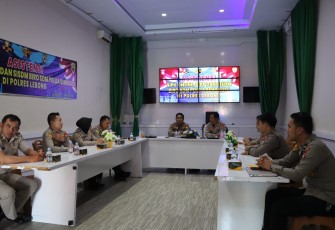 Pastikan Penguasaan Teknologi Dalam Aplikasi , Biro SDM Polda Bengkulu Lakukan Asistensi