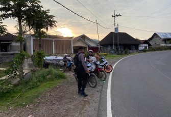 Jaga Kamtibmas, Polres Kepahiang Gelar Patroli Dialogis