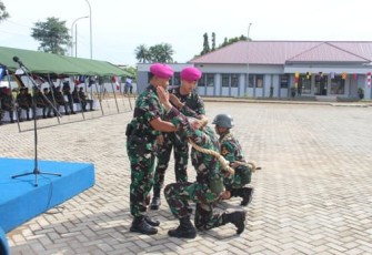 Dankodiklatal Letjen TNI (Mar) Suhartono saat membuka pendidikan