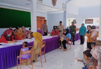 Kegiatan penurunan stunting balita wilayah desa binaan 