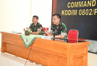 Dandim 0802/Ponorogo Letkol Inf Hirta Juni Adriansyah 