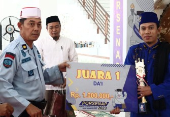 Warga Binaan Lapas Cilegon Sabet Juara Pertama