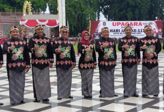 Para Kepala Daerah dan Forkopimda Blitar Raya Usai Upacara Hari Jadi Kota Blitar ke- 117
