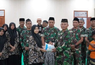 Aksi sosial prajurit Korem 081/DSJ