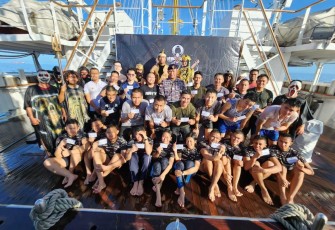 Kader ASEAN di KRI Bima Suci-945