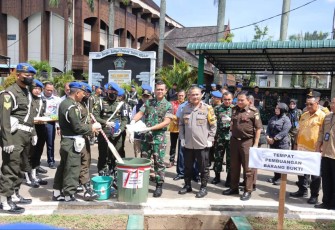 Pemusnahan barang bukti narkoba sabu 12,499 Kg