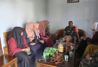 Komsos bersama warga binaan 