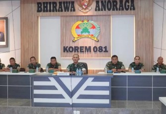 Danrem 081/DSJ Kolonel Inf H. Sugiyono 