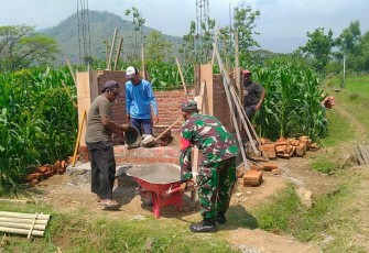 Penampungan Air Irigasi Wilayah Desa Binaan 