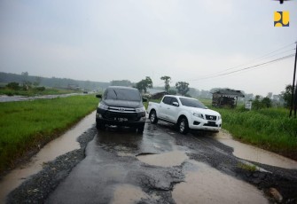 Ruas Jalan Simpang Korpri - Purwotani di Lampung Selatan
