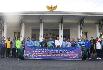 Sinergitas TNI-Polri dan Forkopimda di Magetan Jawa Timur, Jum'at (12/5)
