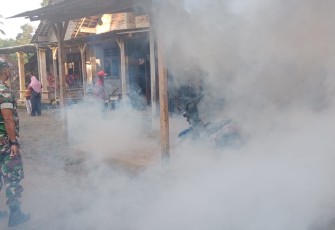 Fogging di wilayah desa binaan cegah penyebaran DBD
