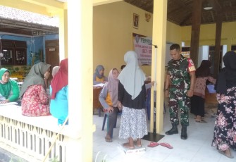 Posyandu Lansia di wilayah desa binaan 