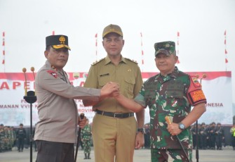 Apel PAM VVIP kunjungan Ibu Negara Iriana Jokowi di Medan