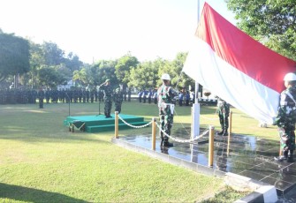 Upacara Hari Kebangkitan Nasional di Kodim 0802/Ponorogo 