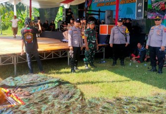 Pentas Kesenian Jaranan Singo Angkoso