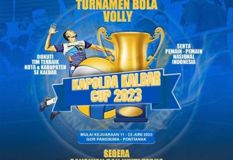 Tournament Bola Volley Kapolda Kalbar Cup 2023